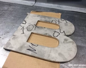 Большая полировка букв Большая полировка букв